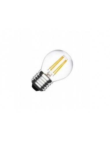 Żarówka LED Filament E27 retro vintage typ Edison- barwa zimna (cztery żarniki)
