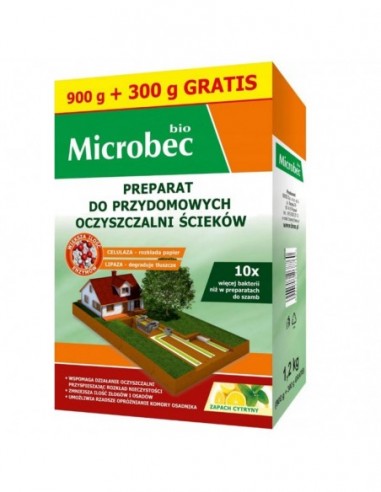 Microbec BIO przep. do przydomowych oczyszczalni 1,2 kg