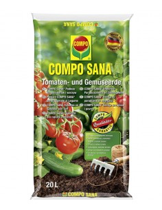 Podłoże do pomidorów i warzyw - 20 l Compo Sana