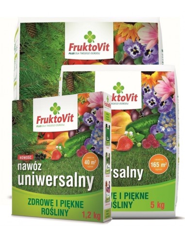 Nawozy uniwersalne do pięknych roślin FruktoVit
