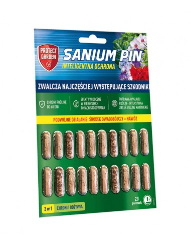 Sanium PIN pałeczki owadobójcze 20 sztuk Protect Garden