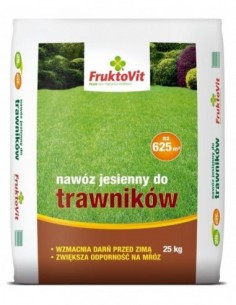 Nawóz jesienny do trawnika 25 kg FruktoVit
